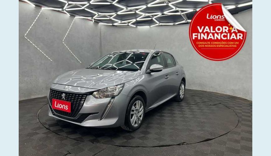 PEUGEOT 208 ACTIVE 1.6 (FLEX) (AUT) - PRATA - 2023 Foto 1 (Grande)