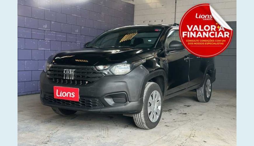 FIAT STRADA ENDURANCE 1.4 CS - PRETO - 2023 Foto 1 (Grande)