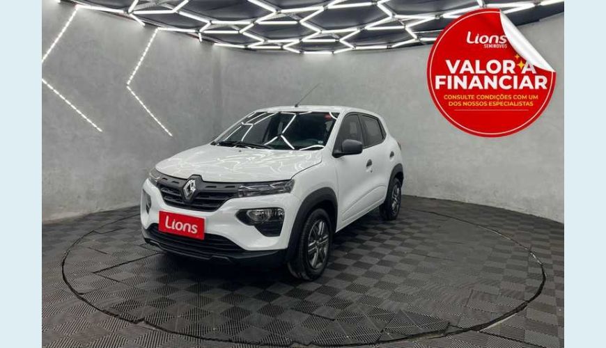 RENAULT KWID ZEN 1.0 12V SCE (FLEX) - BRANCO - 2024 Foto 1 (Grande)