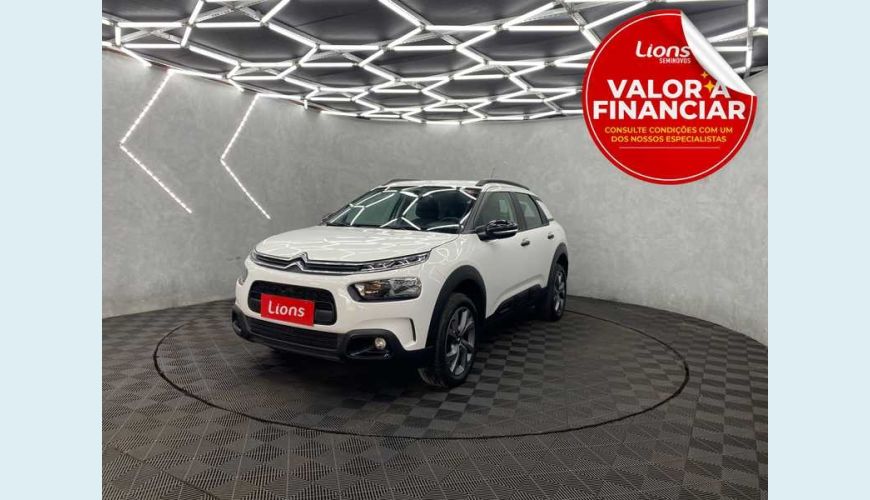 CITROËN C4 CACTUS 1.6 FEEL (AUT) (FLEX) - BRANCO - 2022 Foto 1 (Grande)