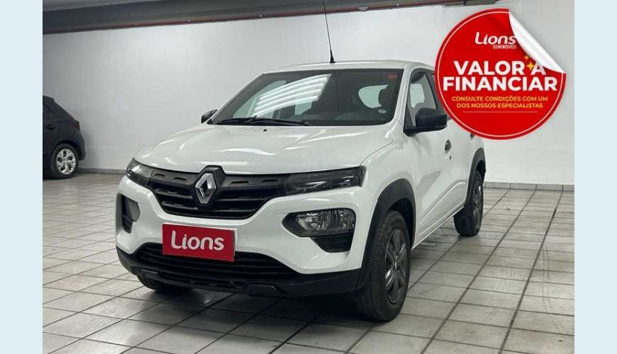 RENAULT KWID ZEN 1.0 12V SCE (FLEX) - BRANCO - 2025 Foto 1 (Grande)