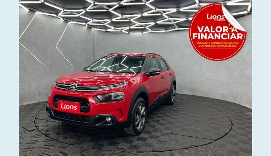 CITROËN C4 CACTUS 1.6 FEEL (AUT) (FLEX) - VERMELHO - 2022 Foto 1 (Grande)