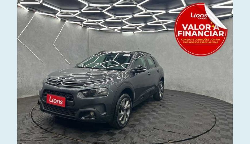 CITROËN C4 CACTUS 1.6 FEEL (AUT) (FLEX) - CINZA - 2022 Foto 1 (Grande)