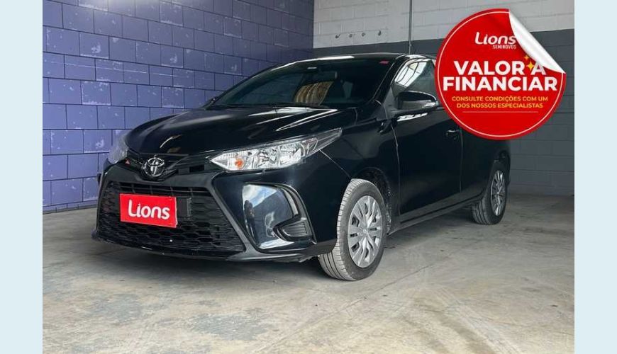 TOYOTA YARIS XL 1.5 (FLEX) (AUT) - PRETO - 2025 Foto 1 (Grande)