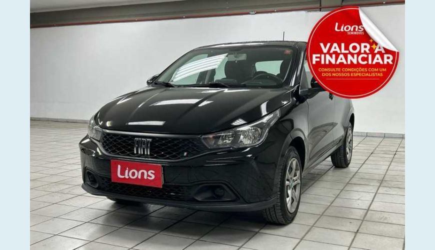 FIAT ARGO DRIVE 1.0 - PRETO - 2025 Foto 1 (Grande)
