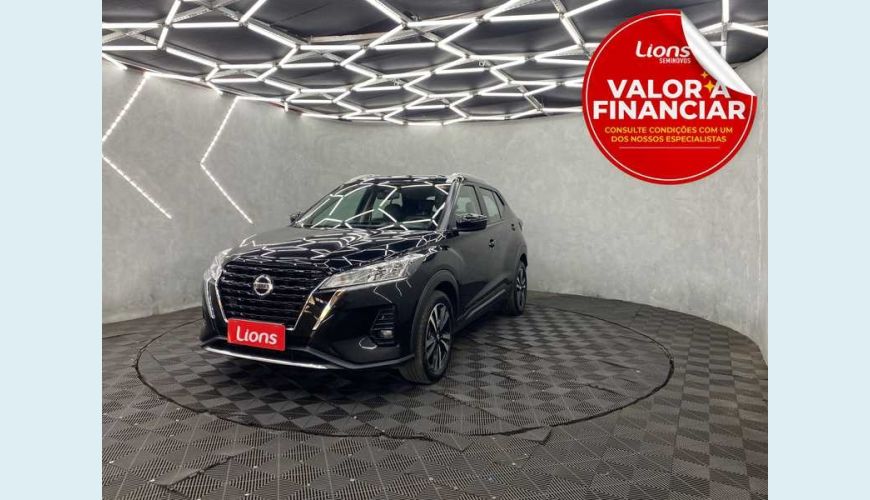 NISSAN KICKS ADVANCE 1.6 - PRETO - 2022 Foto 1 (Grande)