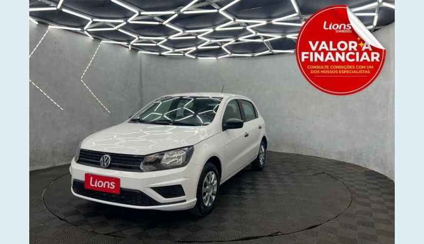 VOLKSWAGEN GOL 1.0 12V (FLEX) - BRANCO - 2022 Foto 1 (Grande)