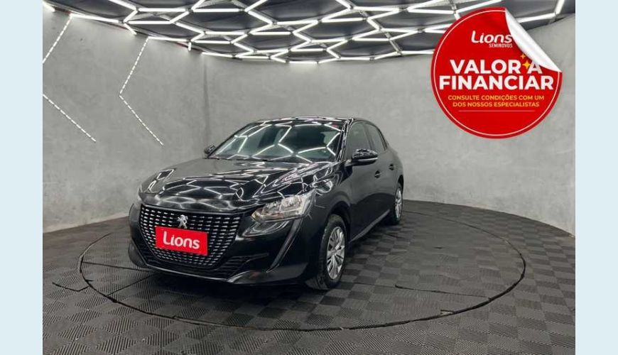 PEUGEOT 208 LIKE 1.6 FLEX - PRETO - 2022 Foto 1 (Grande)