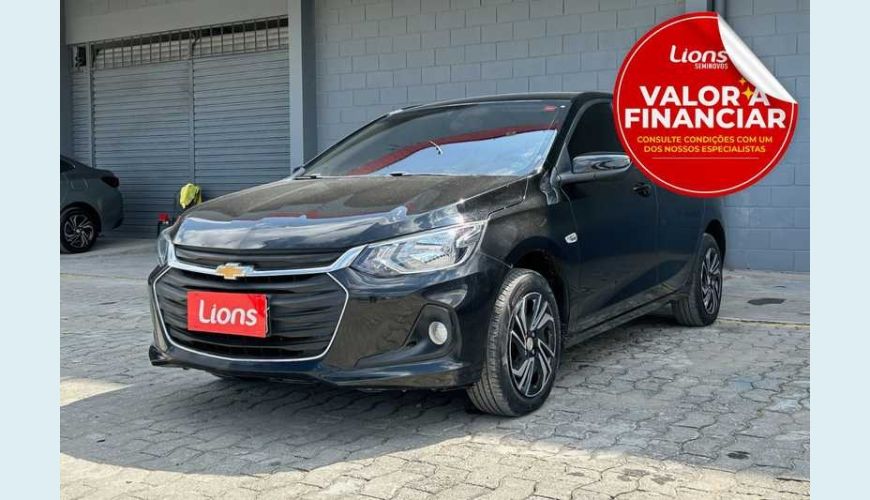 CHEVROLET ONIX LT 1.0 TURBO - PRETO - 2025 Foto 1 (Grande)