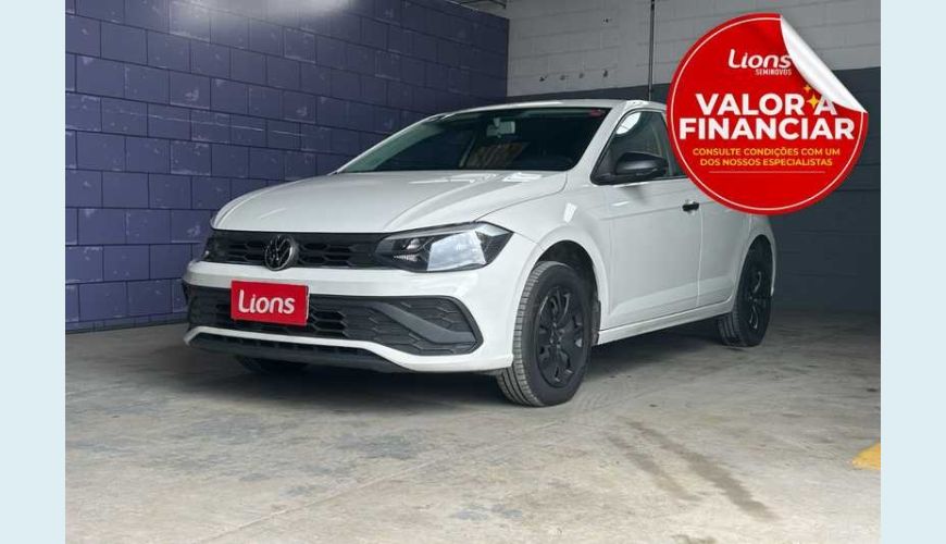 VOLKSWAGEN POLO TRACK 1.0 FLEX 12V 5P - BRANCO - 2025 Foto 1 (Grande)