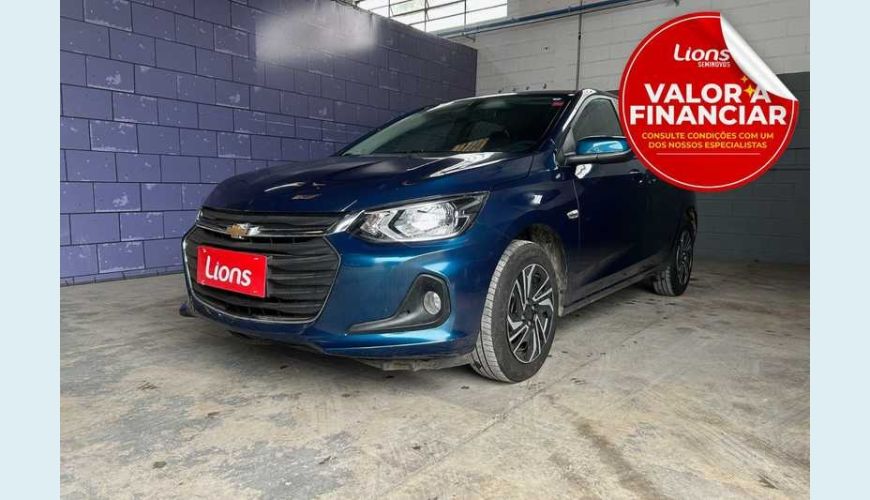CHEVROLET ONIX LT 1.0 TURBO - AZUL - 2025 Foto 1 (Grande)