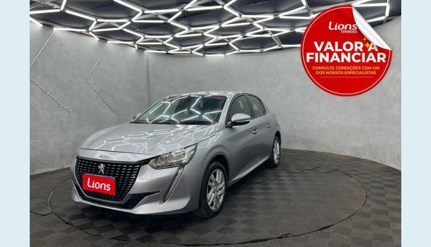 PEUGEOT 208 ACTIVE 1.6 (FLEX) (AUT) - PRATA - 2023 Foto 1 (Grande)