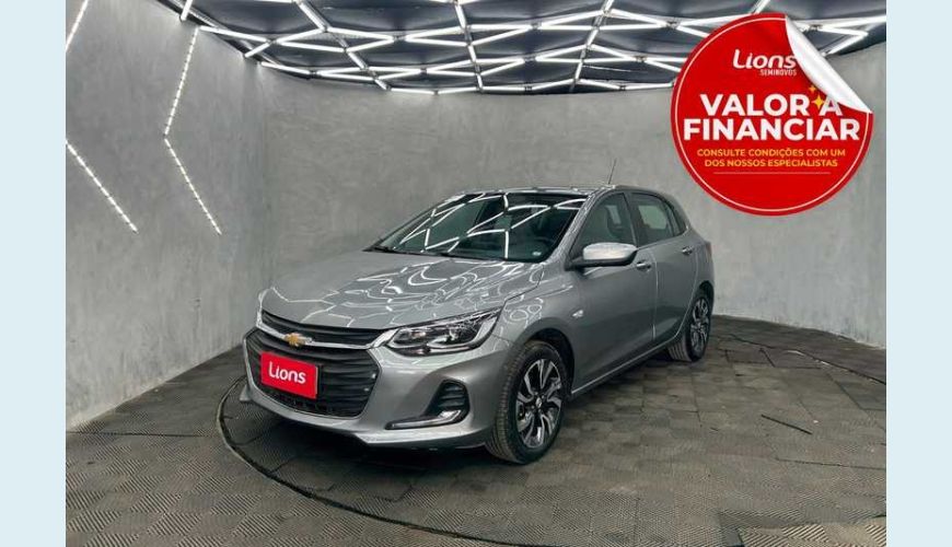CHEVROLET ONIX HATCH PREM. 1.0 12V TB FLEX 5P AUT. - PRATA - 2025 Foto 1 (Grande)