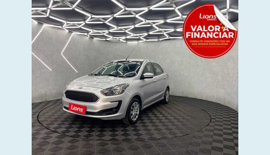 FORD KA 1.0 SE PLUS (FLEX) - PRATA - 2020 Foto 1 (Grande)