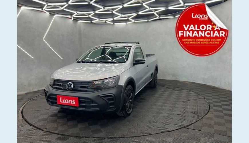 VOLKSWAGEN SAVEIRO ROBUST TOTAL FLEX 16V - PRATA - 2025 Foto 1 (Grande)