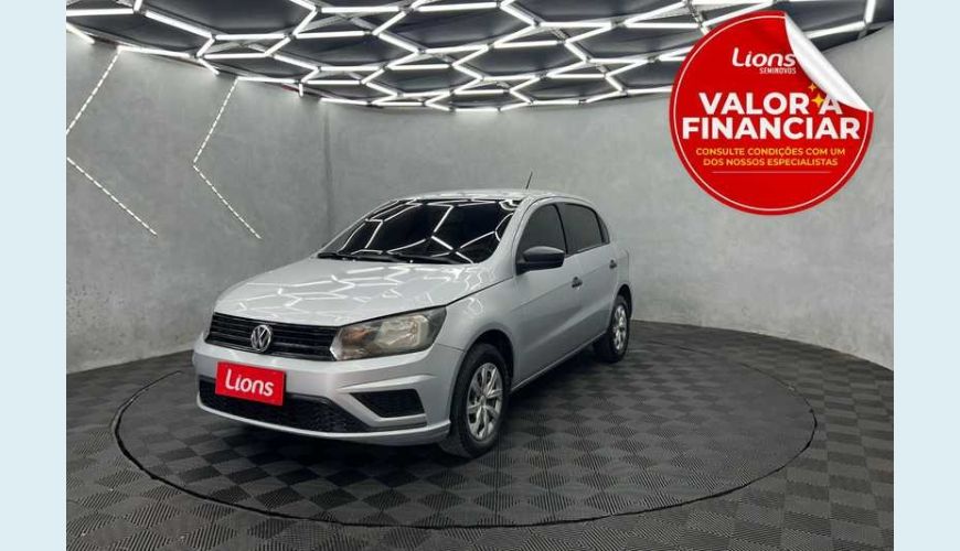 VOLKSWAGEN GOL 1.0 12V (FLEX) - PRATA - 2022 Foto 1 (Grande)