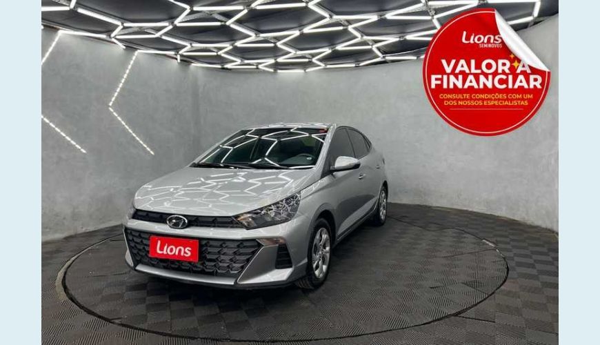 HYUNDAI HB 20S COMFORT PLUS 1.0 - PRATA - 2025 Foto 1 (Grande)