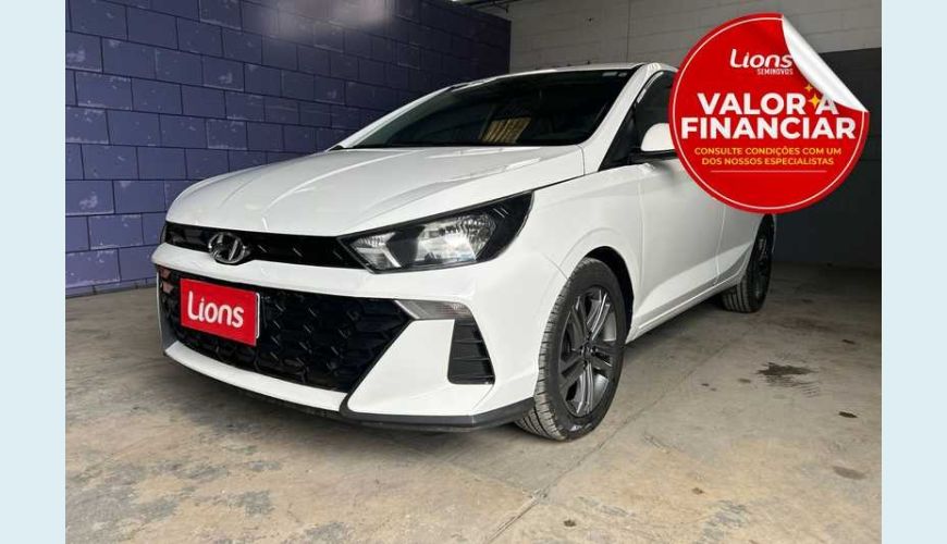 HYUNDAI HB 20S COMFORT 1.0 (FLEX) (AUT.) - BRANCO - 2024 Foto 1 (Grande)