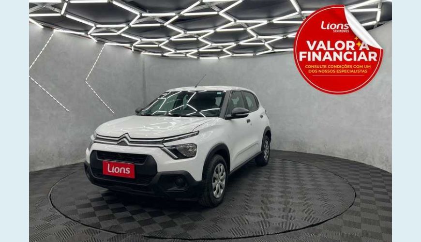 CITROËN C3 LIVE PACK 1.0 (FLEX) - BRANCO - 2023 Foto 1 (Grande)