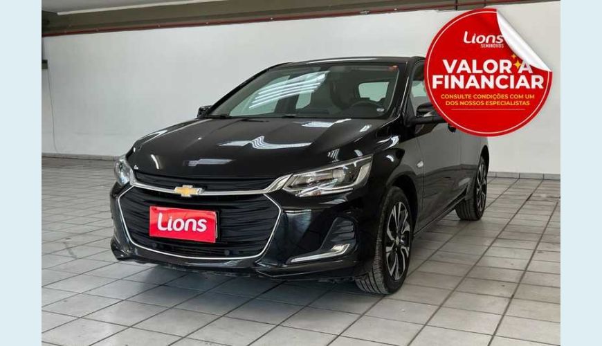 CHEVROLET ONIX HATCH PREM. 1.0 12V TB FLEX 5P AUT. - PRETO - 2025 Foto 1 (Grande)