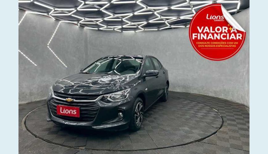 CHEVROLET ONIX PLUS LT 1.0 - CINZA - 2025 Foto 1 (Grande)
