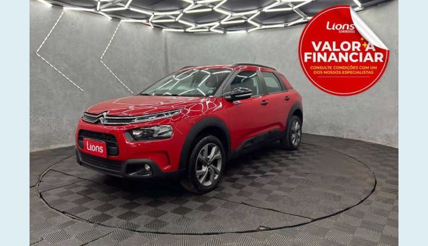 CITROËN C4 CACTUS 1.6 FEEL (AUT) (FLEX) - VERMELHO - 2022 Foto 1 (Grande)