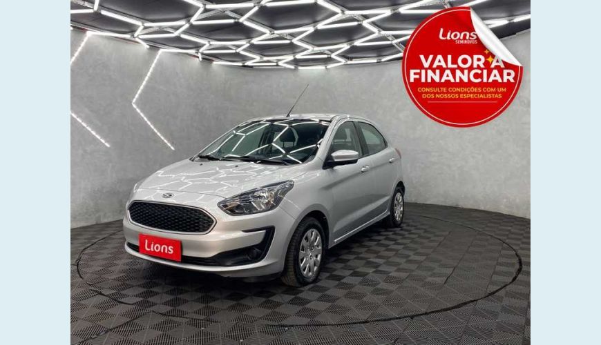 FORD KA 1.0 SE (FLEX) - PRATA - 2021 Foto 1 (Grande)