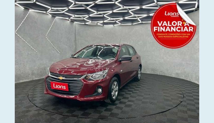 CHEVROLET ONIX 1.0 - VERMELHO - 2024 Foto 1 (Grande)