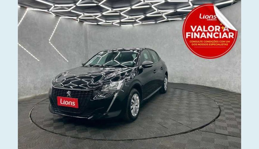 PEUGEOT 208 LIKE 1.0 - PRETO - 2024 Foto 1 (Grande)