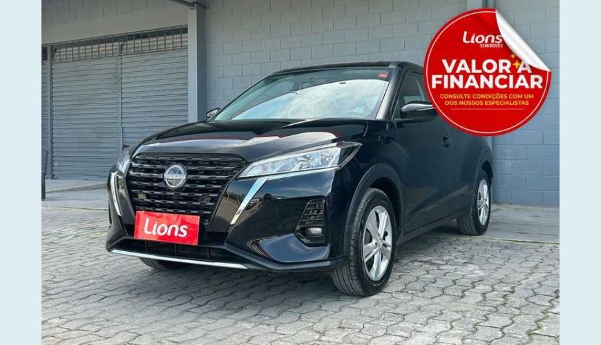 NISSAN KICKS ACTIVE 1.6 (FLEX) - PRETO - 2024 Foto 1 (Grande)