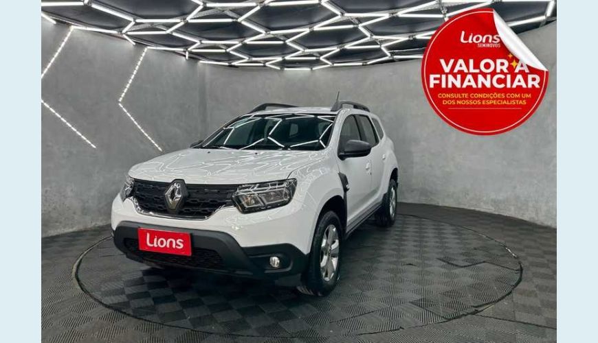 RENAULT DUSTER PLUS INTENSE 1.6 - BRANCO - 2025 Foto 1 (Grande)