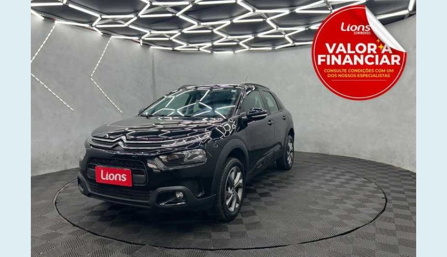 CITROËN C4 CACTUS 1.6 FEEL (AUT) (FLEX) - PRETO - 2022 Foto 1 (Grande)