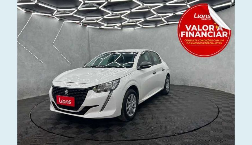 PEUGEOT 208 LIKE 1.0 (FLEX) - BRANCO - 2023 Foto 1 (Grande)