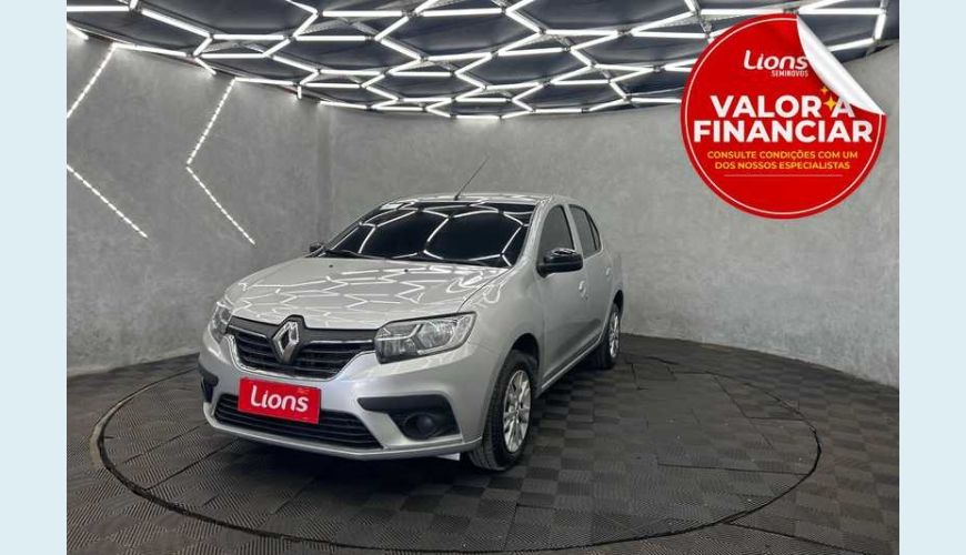 RENAULT LOGAN ZEN 1.0 - PRATA - 2024 Foto 1 (Grande)