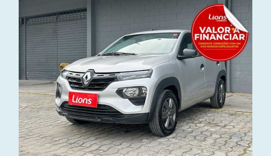 RENAULT KWID ZEN 1.0 12V SCE (FLEX) - PRATA - 2025 Foto 1 (Grande)