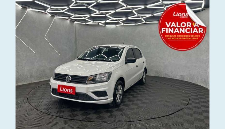 VOLKSWAGEN GOL 1.0 12V (FLEX) - BRANCO - 2022 Foto 1 (Grande)