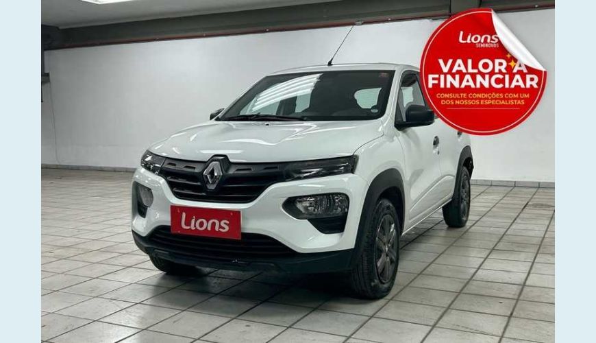 RENAULT KWID ZEN 1.0 12V SCE (FLEX) - BRANCO - 2025 Foto 1 (Grande)