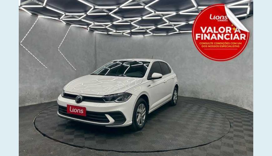 VOLKSWAGEN POLO COMFORTLINE (AUT) (FLEX) - BRANCO - 2023 Foto 1 (Grande)