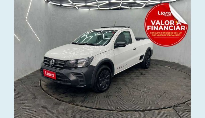 VOLKSWAGEN SAVEIRO ROBUST TOTAL FLEX 16V - BRANCO - 2024 Foto 1 (Grande)