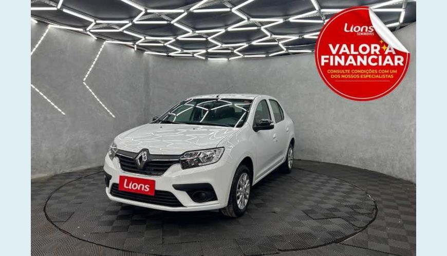RENAULT LOGAN ZEN 1.0 - BRANCO - 2025 Foto 1 (Grande)