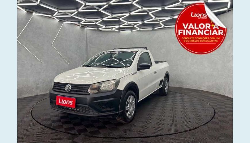 VOLKSWAGEN SAVEIRO ROBUST 1.6 MSI CS (FLEX) - BRANCO - 2020 Foto 1 (Grande)