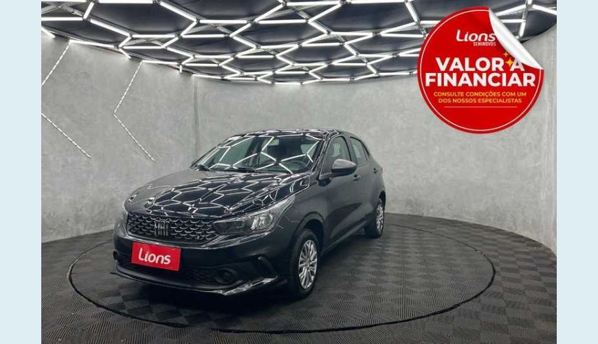 FIAT ARGO 1.0 (FLEX) - PRETO - 2021 Foto 1 (Grande)