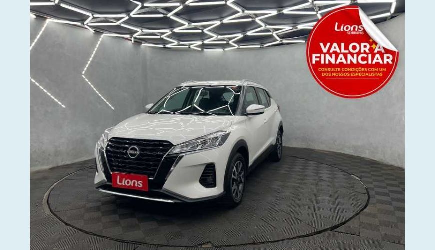 NISSAN KICKS SENSE CVT 1.6 (FLEX) - BRANCO - 2024 Foto 1 (Grande)