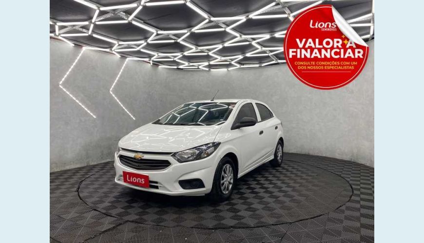 CHEVROLET ONIX 1.0 JOY SPE/4 - BRANCO - 2020 Foto 1 (Grande)