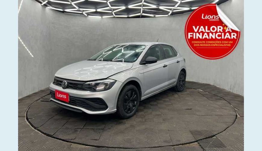 VOLKSWAGEN POLO TRACK 1.0 FLEX 12V 5P - PRATA - 2025 Foto 1 (Grande)