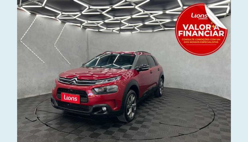CITROËN C4 CACTUS 1.6 FEEL (AUT) (FLEX) - VERMELHO - 2022 Foto 1 (Grande)