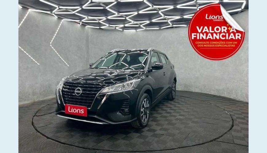 NISSAN KICKS SENSE CVT 1.6 (FLEX) - PRETO - 2024 Foto 1 (Grande)