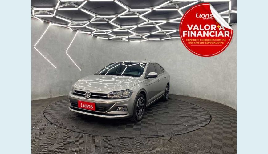 VOLKSWAGEN VIRTUS 1.0 200 TSI HIGHLINE (FLEX) (AUT) - PRATA - 2021 Foto 1 (Grande)