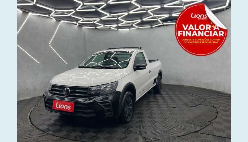 VOLKSWAGEN SAVEIRO ROBUST TOTAL FLEX 16V - BRANCO - 2024 Foto 1 (Grande)
