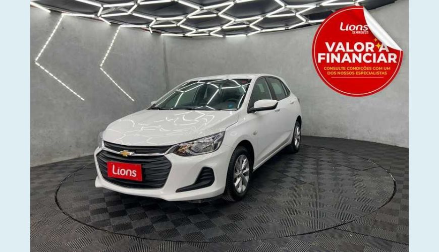 CHEVROLET ONIX LT 1.0 - BRANCO - 2023 Foto 1 (Grande)